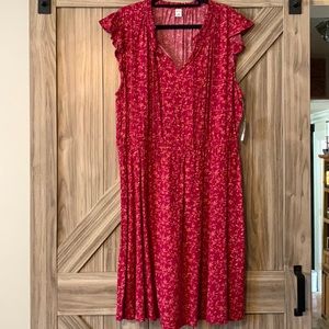 NWT Old Navy floral dress size XL